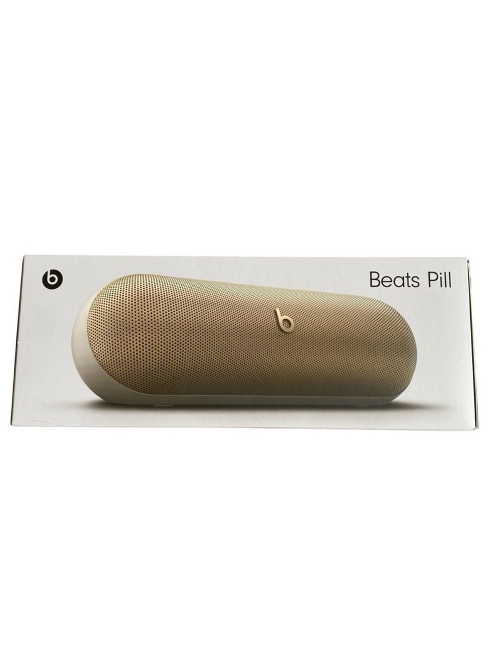 NEW Beats Pill Portable Wireless Bluetooth Speaker System Champagne Gold SEALED